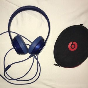Fully Working Beats Solo Headphones (Blue)